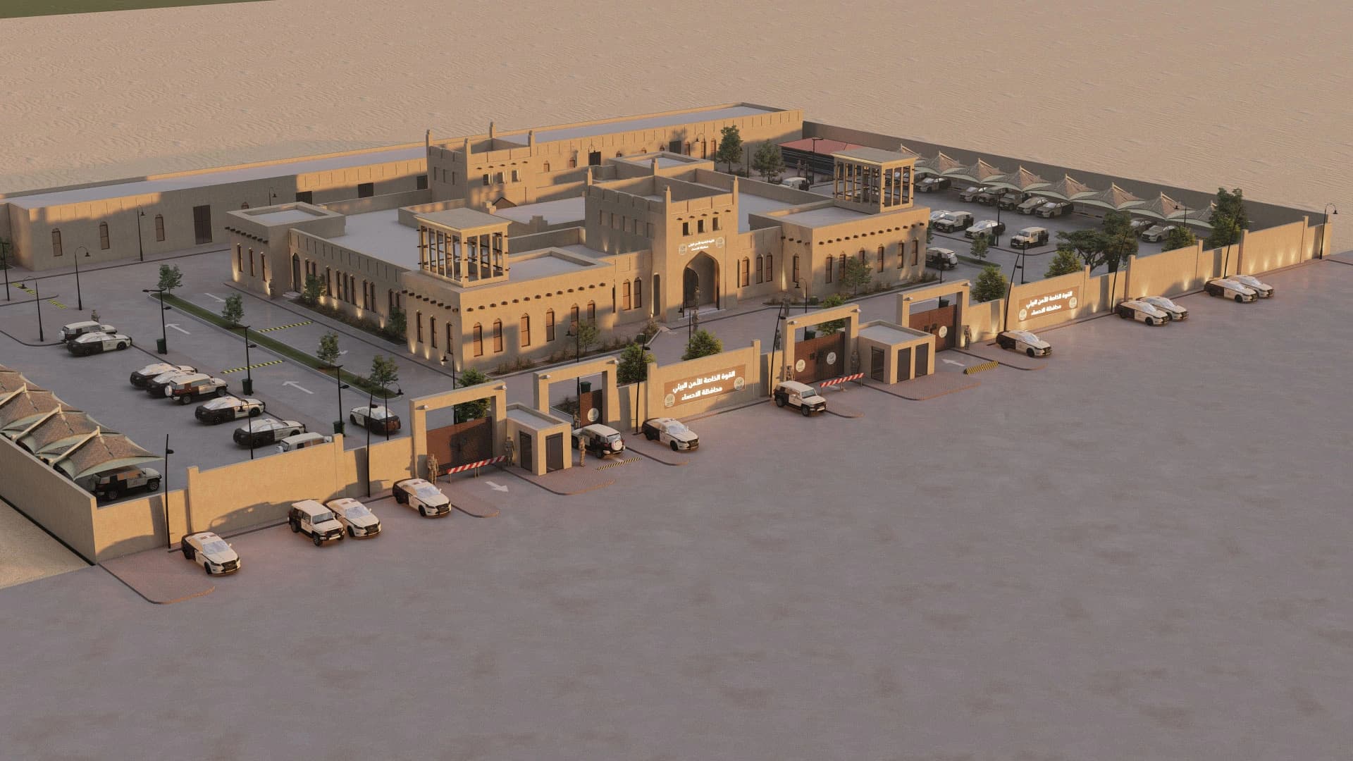 مبنى محافظة الإحساء بقوات الأمن البيئي - صورة 11