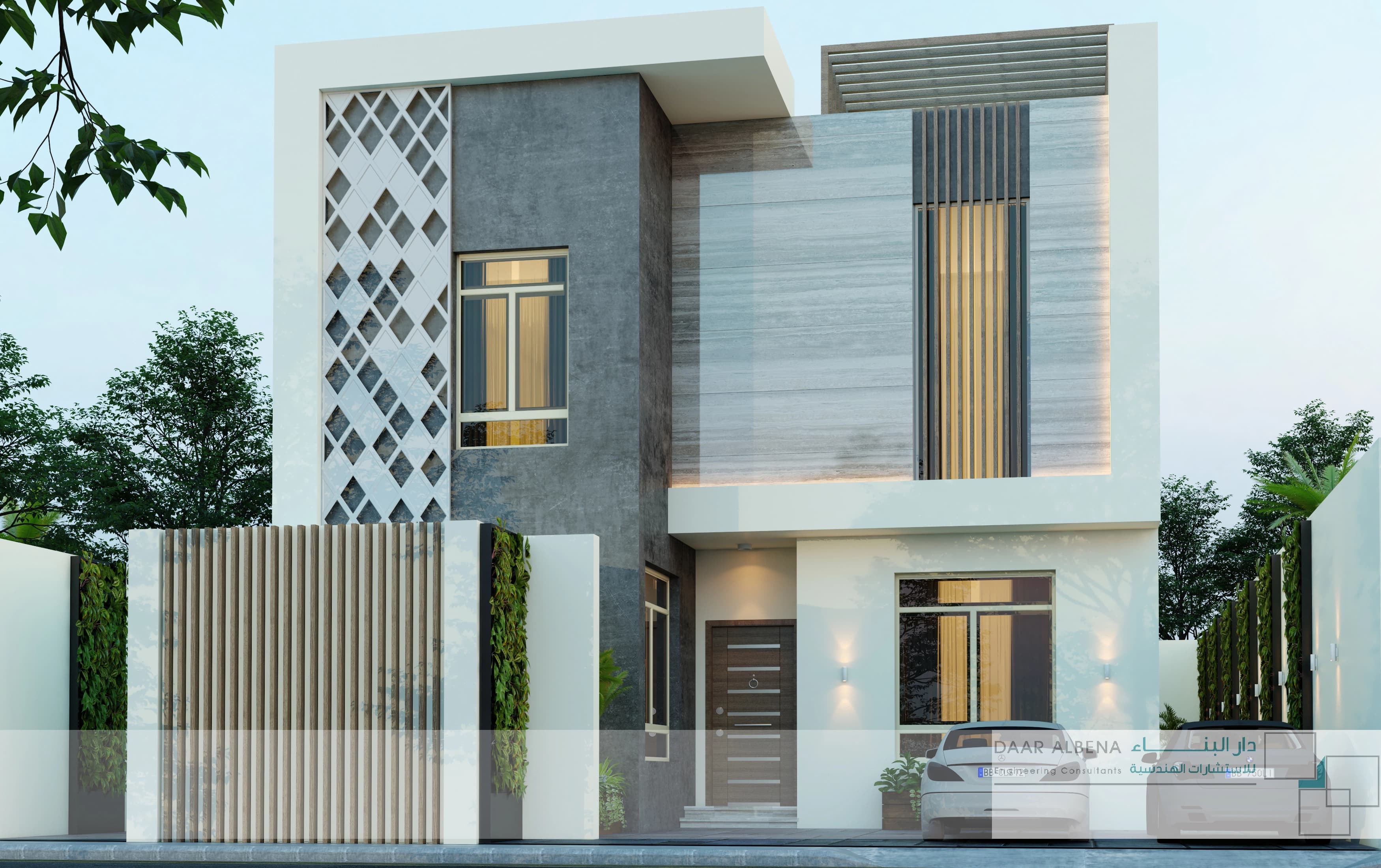 فيلا سكنية عصرية - مشروع سكني