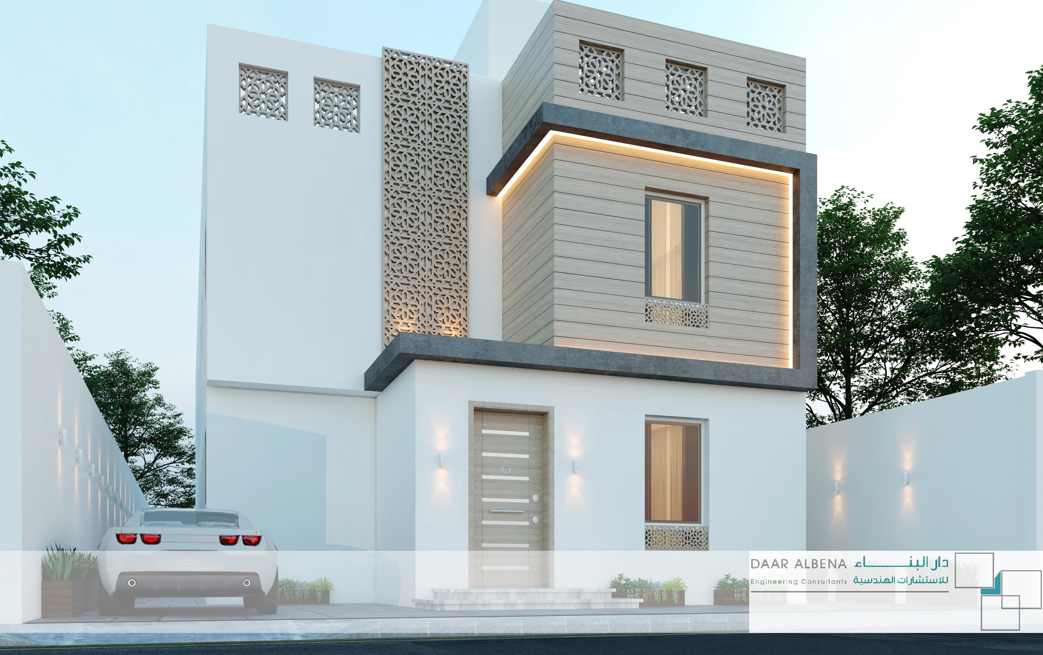 فيلا سكنية عصرية - مشروع